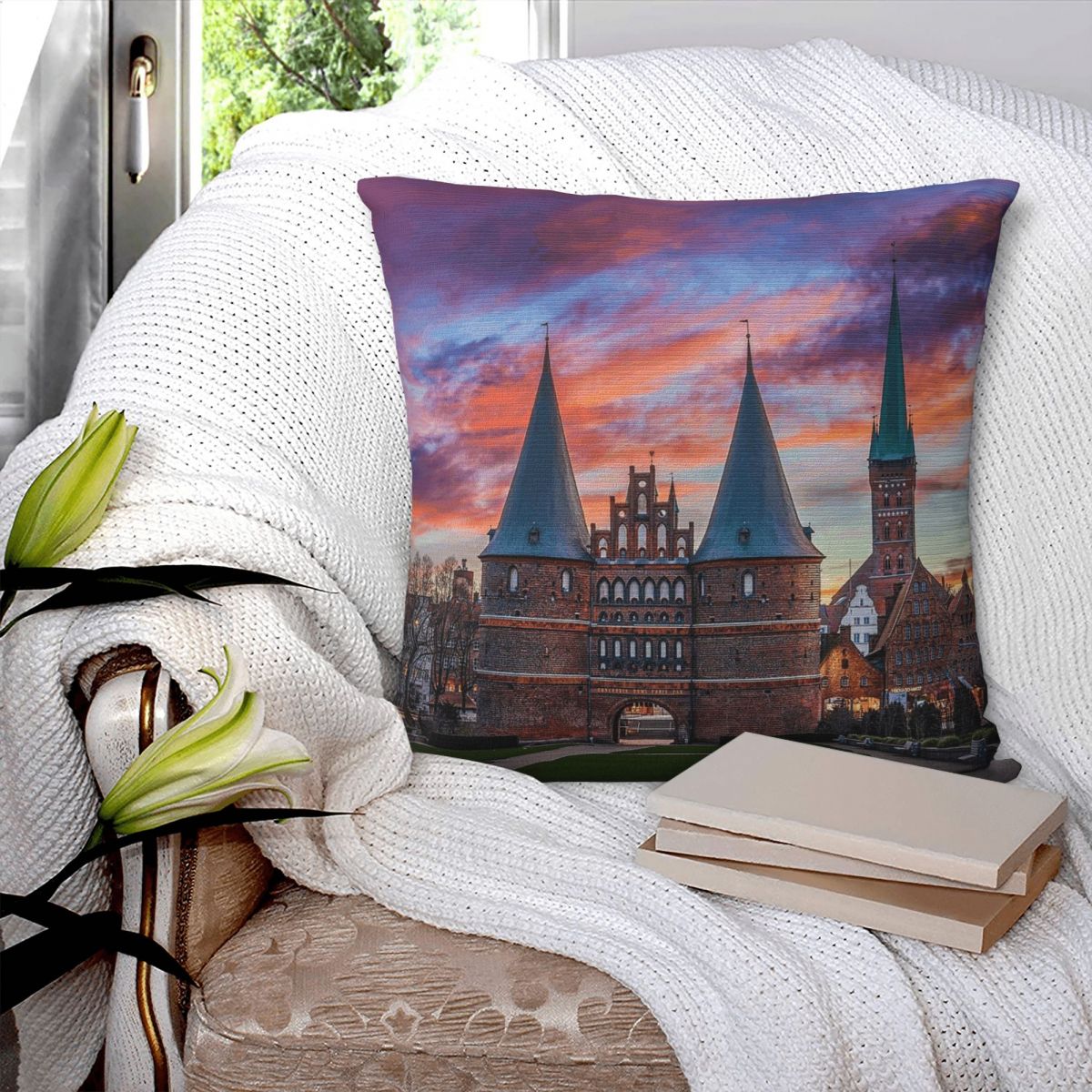 Holstentor In Lﾨbeck Germany F - Germany Home Decor reseña y precio