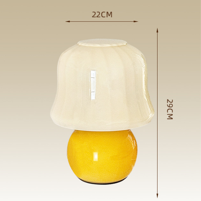 Lámpara de Mesa de Vidrio de E - Home Decor Lamp reseña y precio