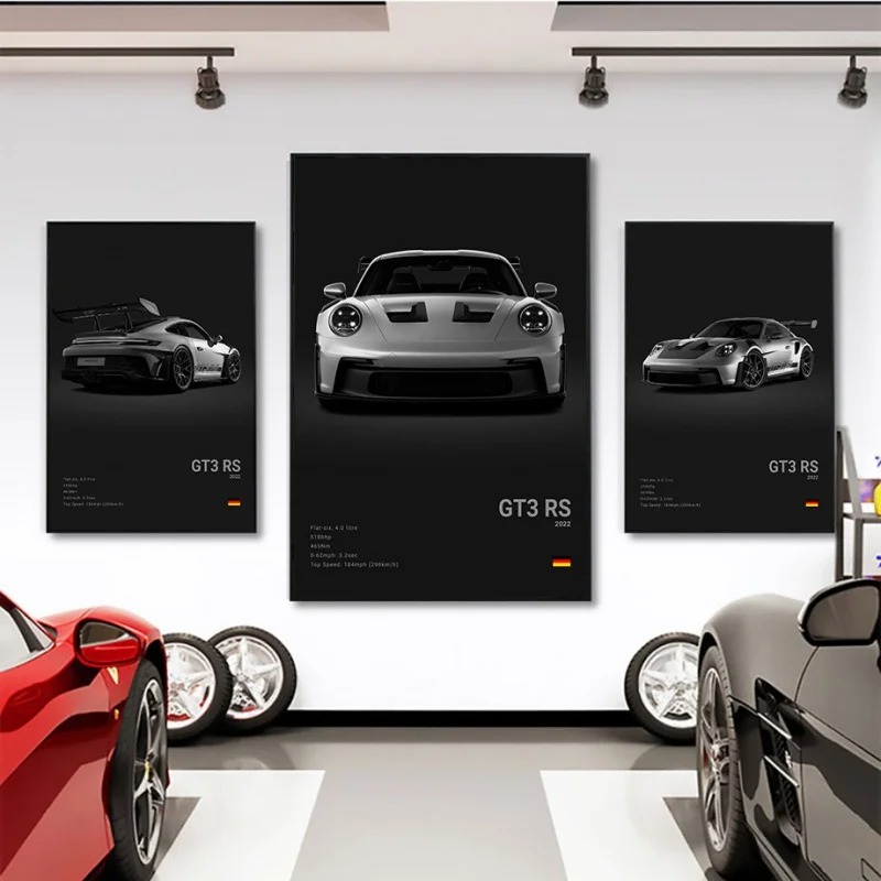 Póster de coche deportivo de l - Germany Home Decor reseña y precio