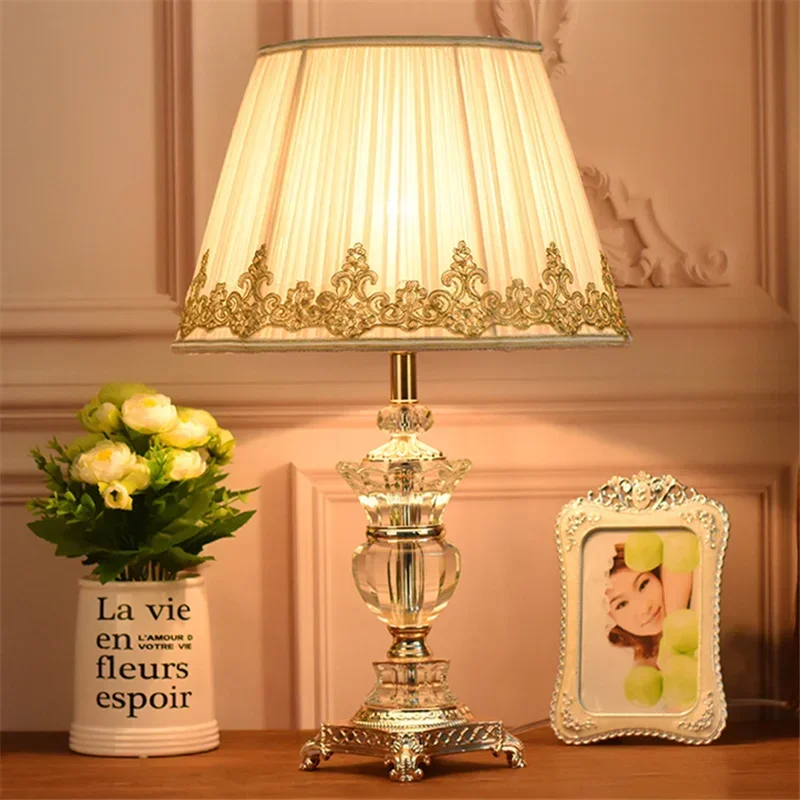 Lámpara de Mesa de Cristal Est - Home Decor Lamp reseña y precio
