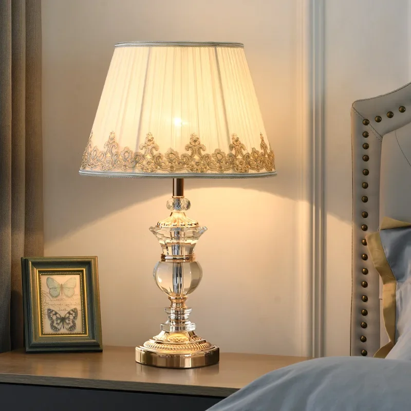 Lámpara de Mesa de Cristal Est - Home Decor Lamp reseña y precio