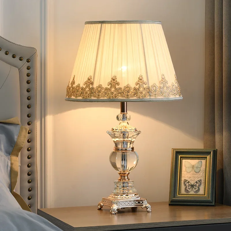 Lámpara de Mesa de Cristal Est - Home Decor Lamp reseña y precio
