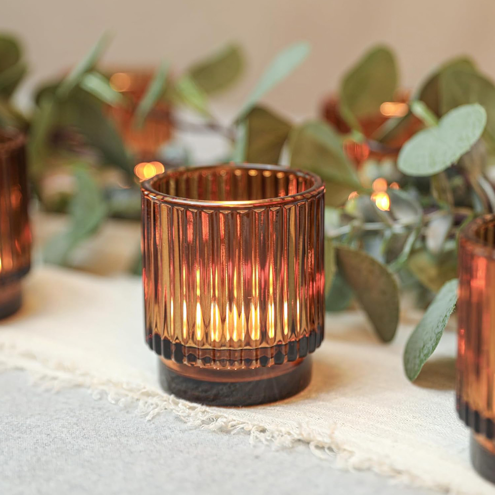 Portavelas de Cristal Ámbar Ac - Home Decor Fallout 4 reseña y precio