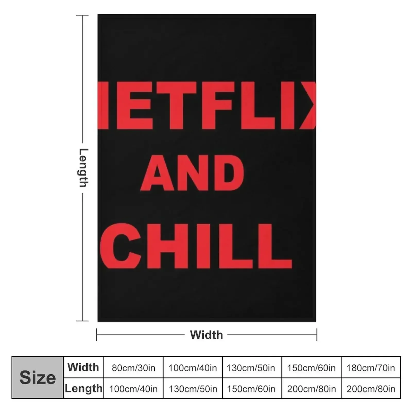 Manta decorativa NETFLIX AND C - Home Decor Netflix reseña y precio