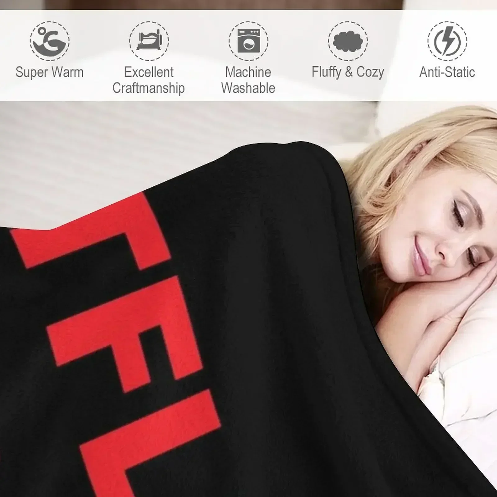 Manta decorativa NETFLIX AND C - Home Decor Netflix reseña y precio