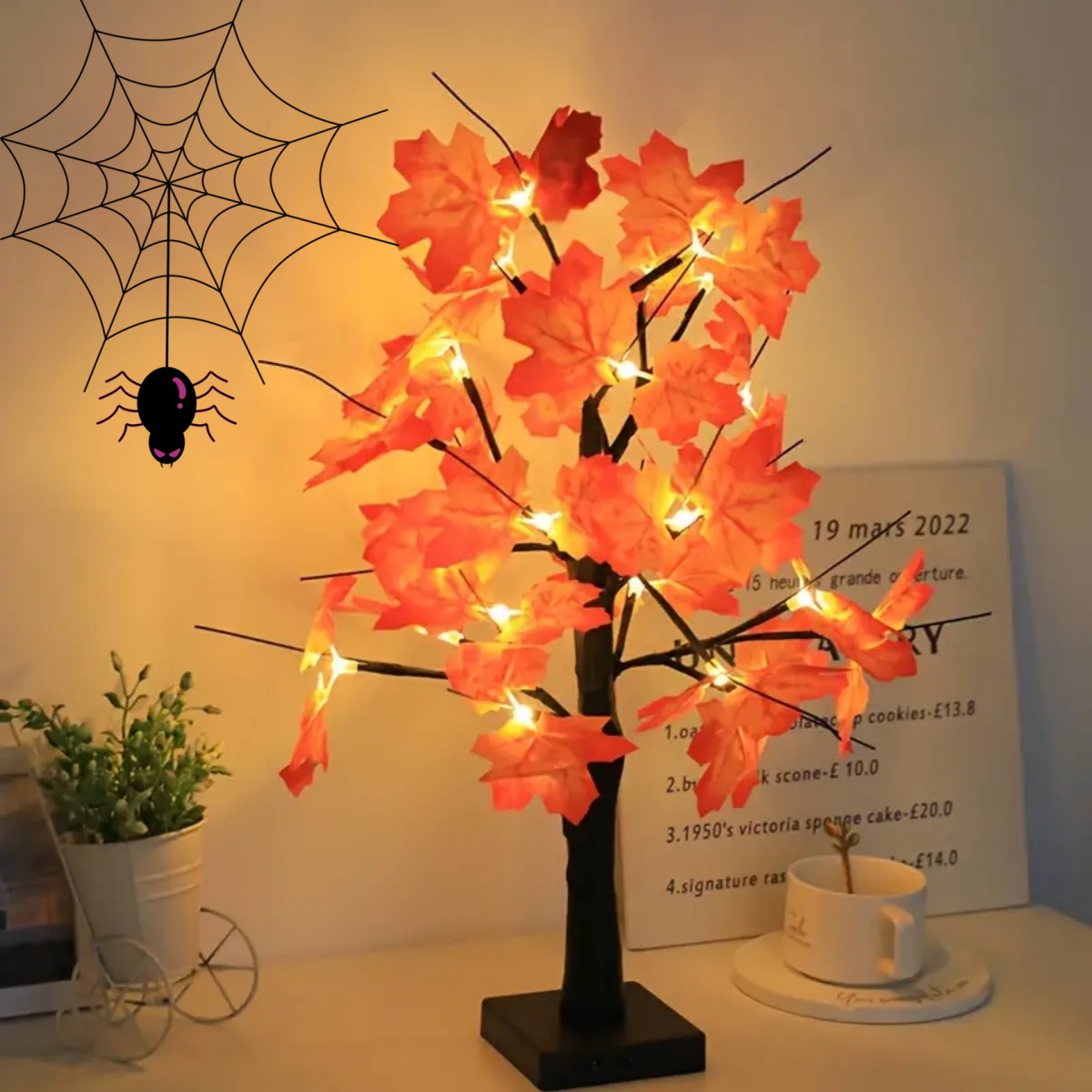 1 unidad de 24 luces LED artif - Home Decor Fallout 4 reseña y precio