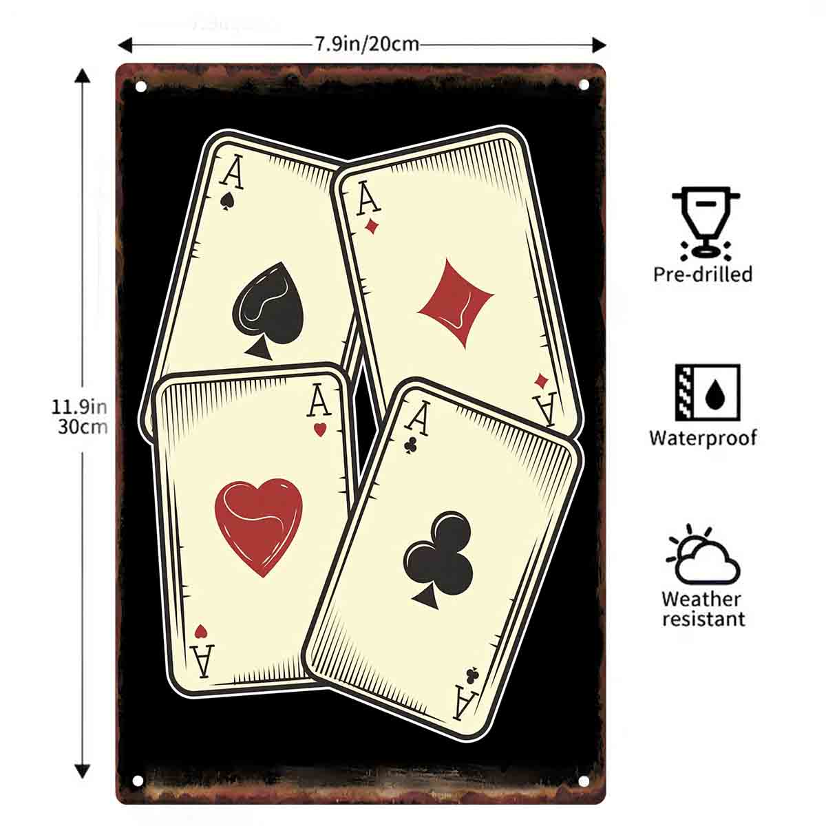 Letrero Metálico Decorativo 2D - Home Decor Games Free reseña y precio