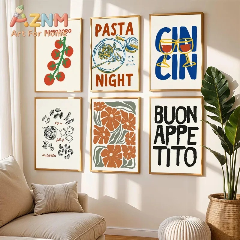 Póster de arte lineal con moti - Home Decor Online reseña y precio