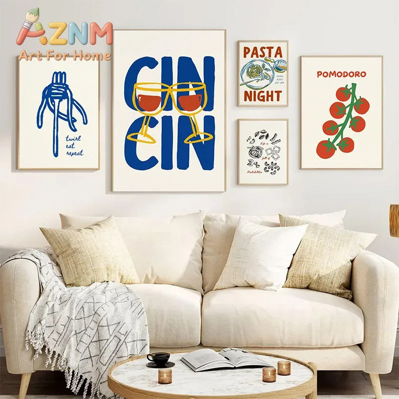Póster de arte lineal con moti - Home Decor Online reseña y precio