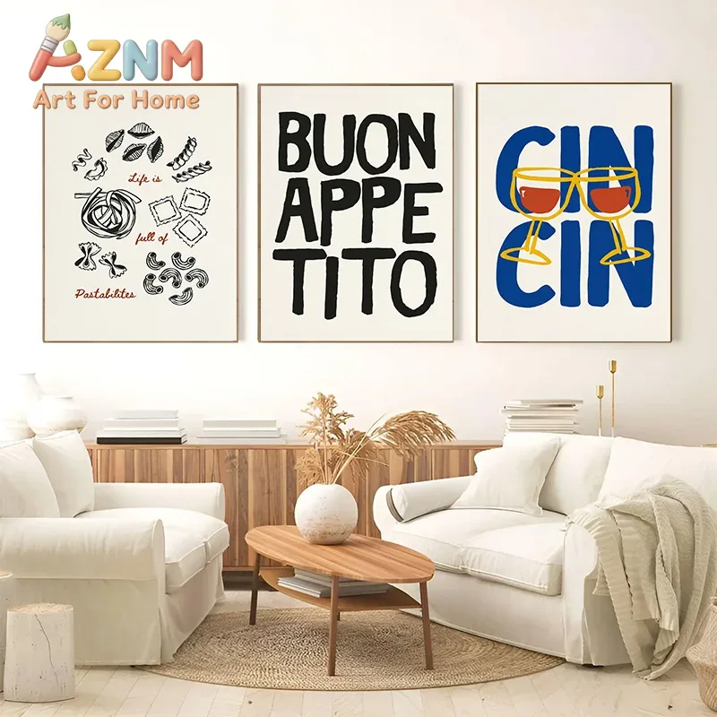 Póster de arte lineal con moti - Home Decor Online reseña y precio