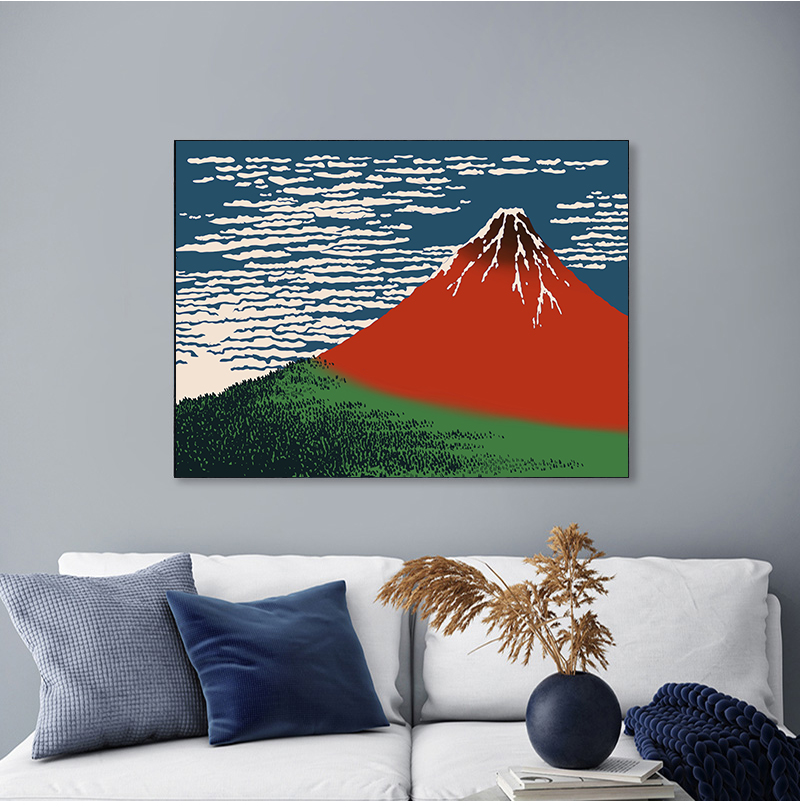 1 pieza sin marco, la gran ola - Home Decor Japandi reseña y precio