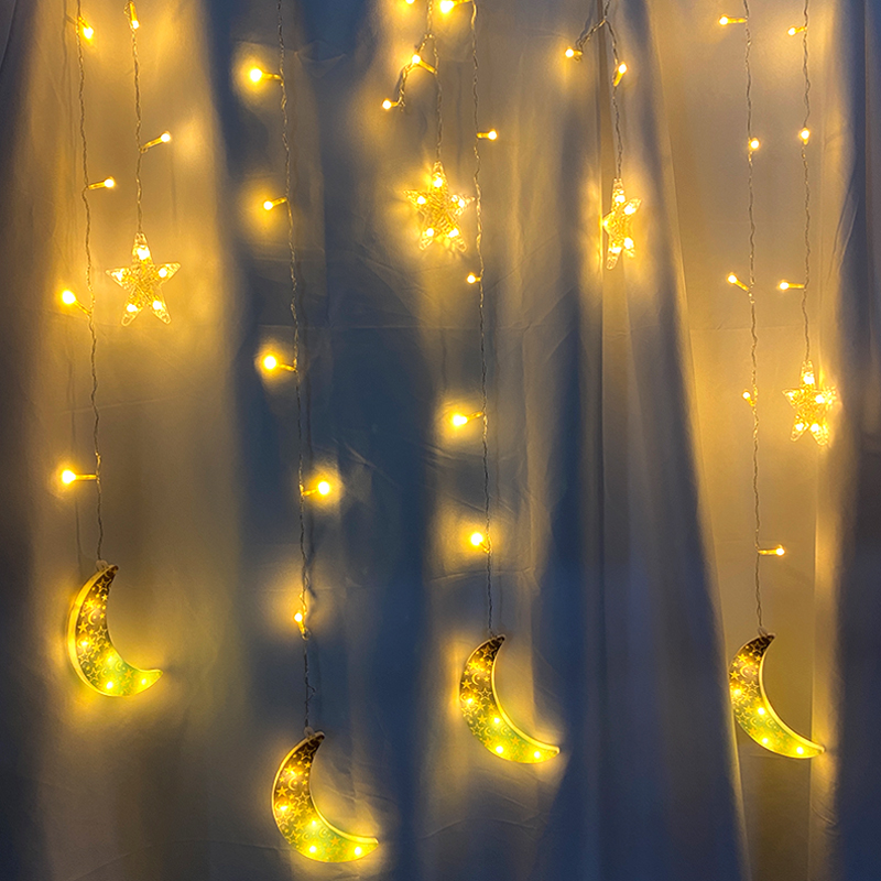Guirnalda de luces LED Eid Moo - Home Decor Curtains reseña y precio