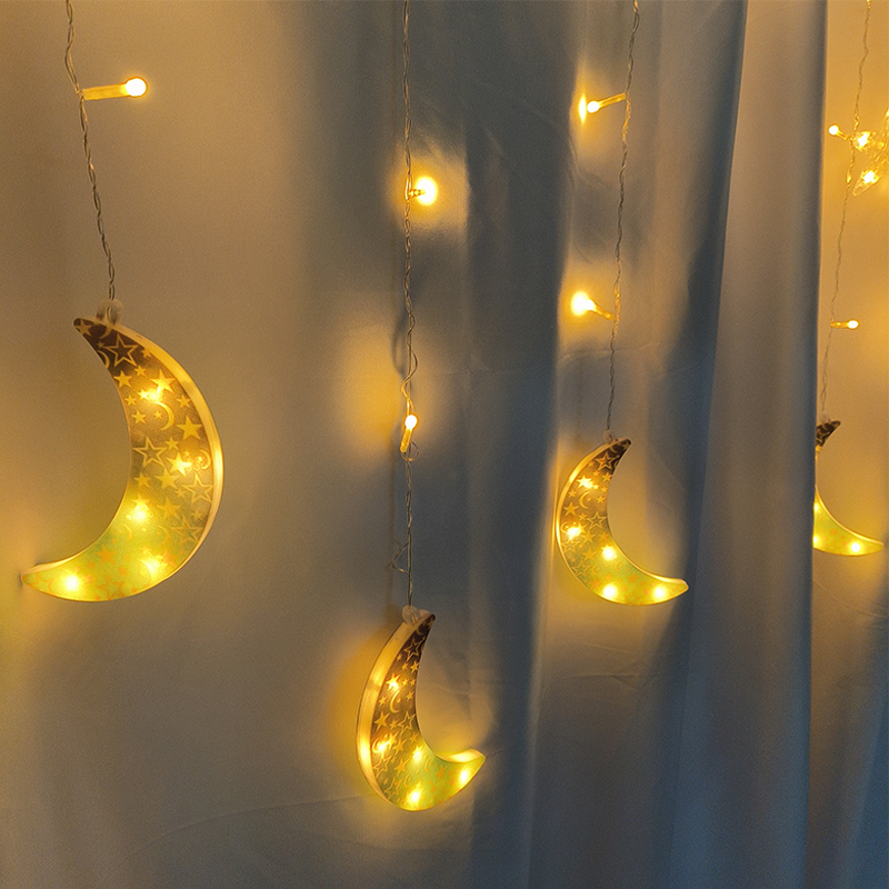 Guirnalda de luces LED Eid Moo - Home Decor Curtains reseña y precio