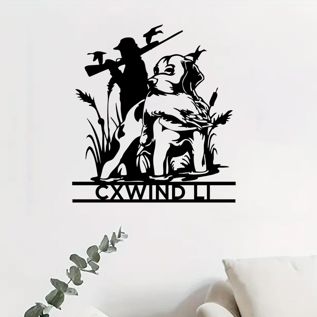 Arte de pared de Metal de caza - Home Decor Xmas Gifts reseña y precio