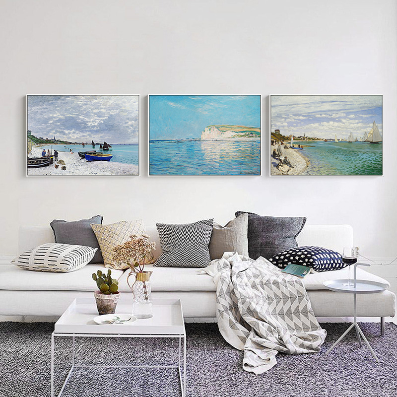 Póster de Monet famoso, pintur - Home Decor Japandi reseña y precio
