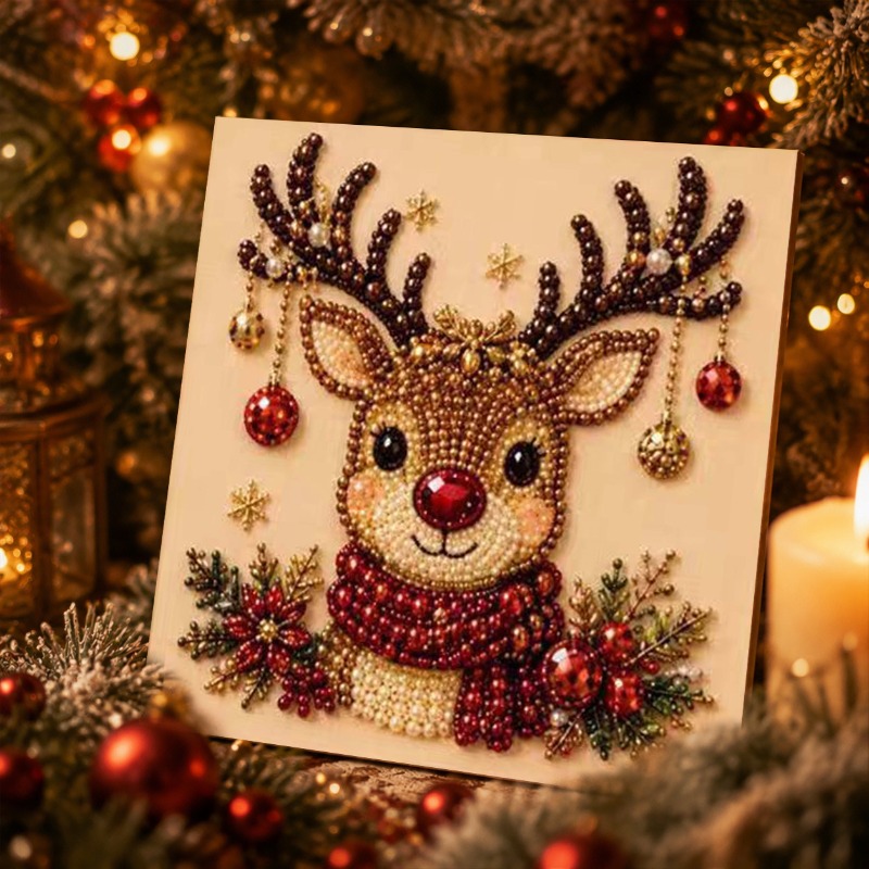 Kit de pintura 3D con perlas y - Home Decor Xmas Gifts reseña y precio