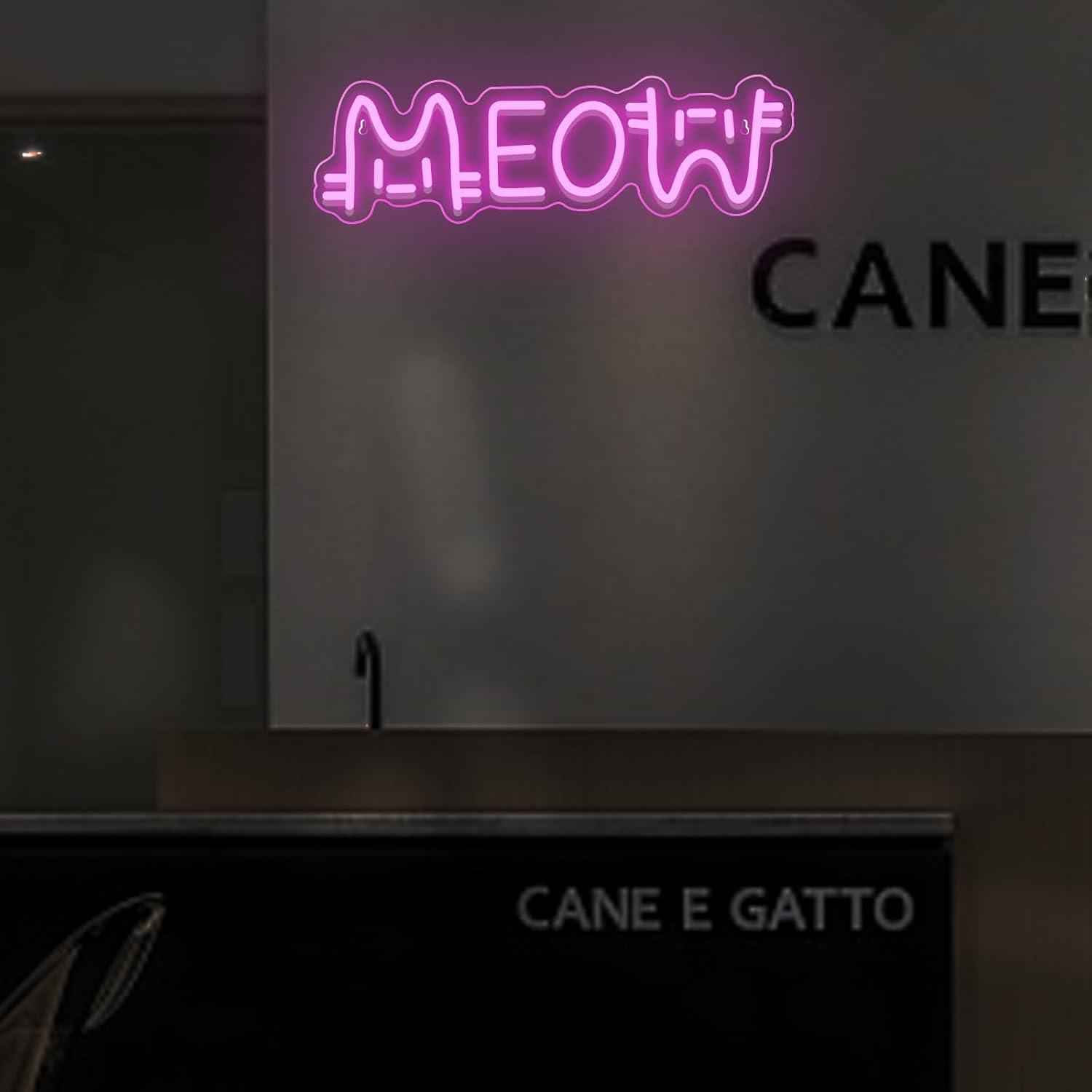 Letrero Luminoso LED de Neón c - Home Decor Cat reseña y precio