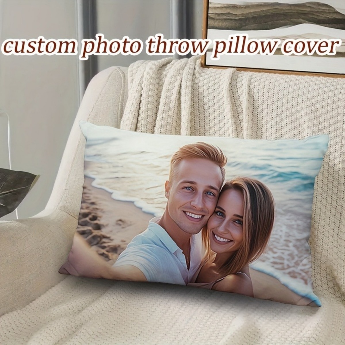Funda de Almohada Personalizad - Decorative Throw Pillow reseña y precio
