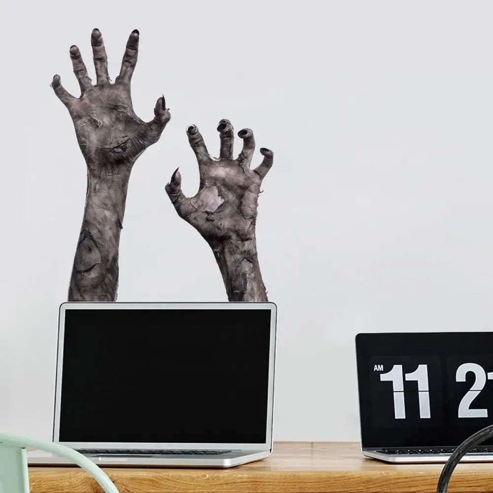 Creative Zombie Hand Halloween - Home Decor Window Blinds reseña y precio