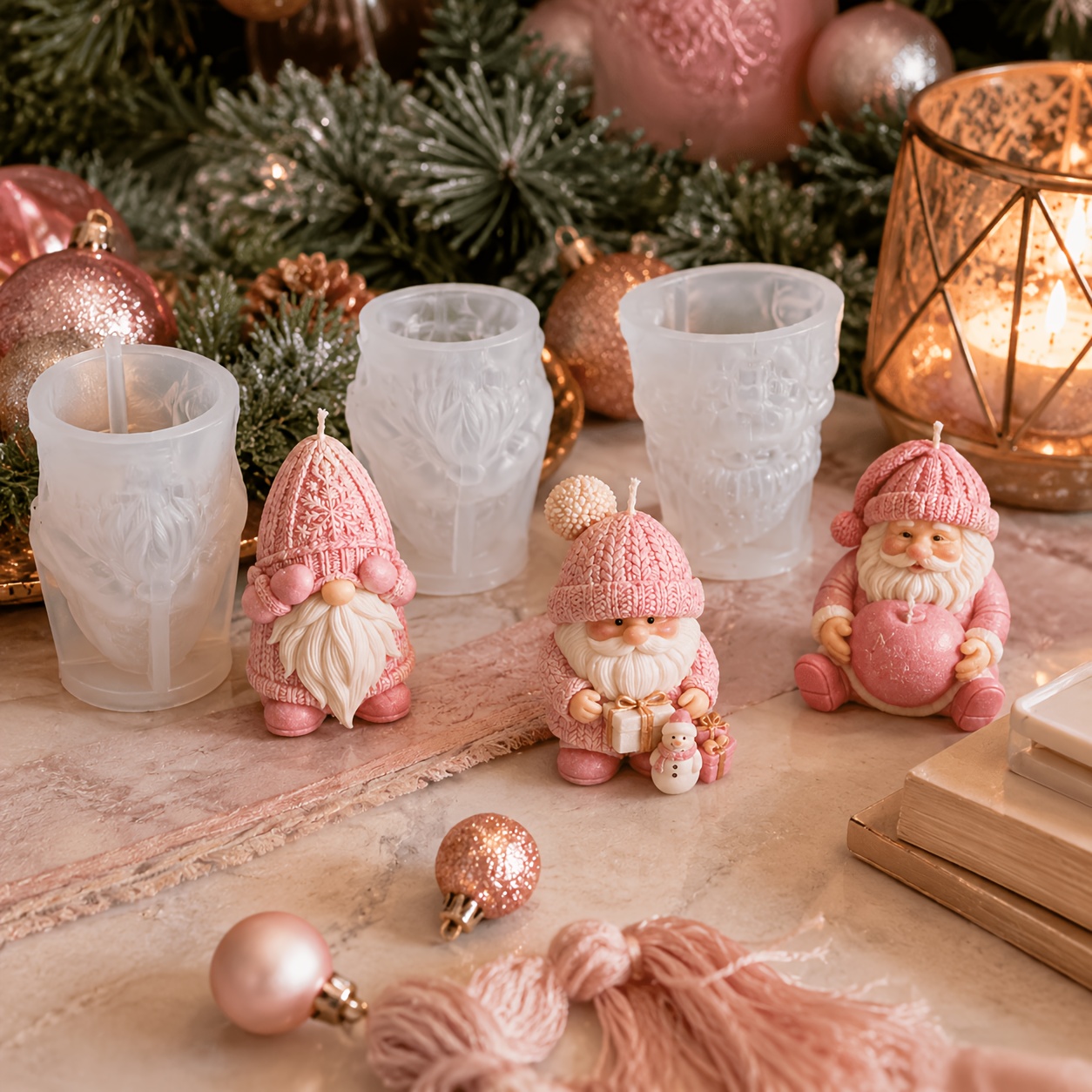 Molde de silicona para velas d - Home Decor Xmas Gifts reseña y precio