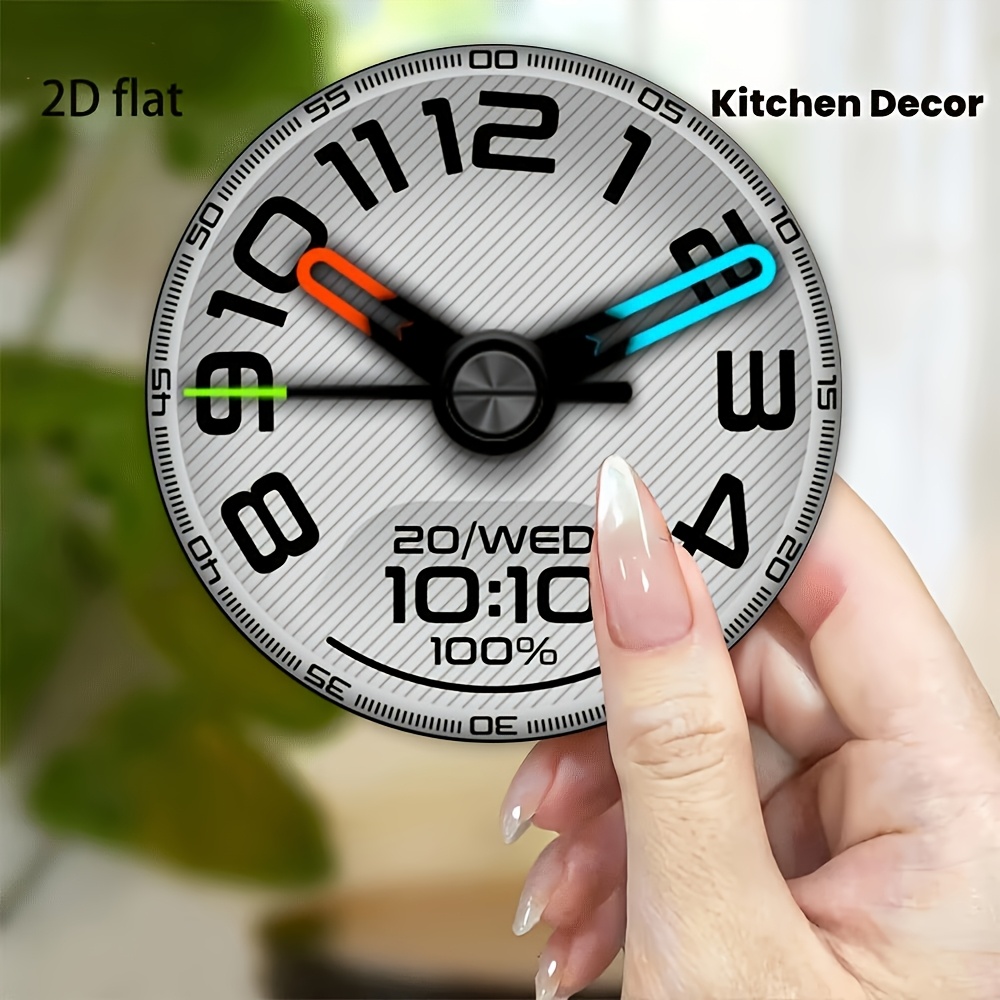 Reloj creativo de acrílico prá - Home Decor Online reseña y precio