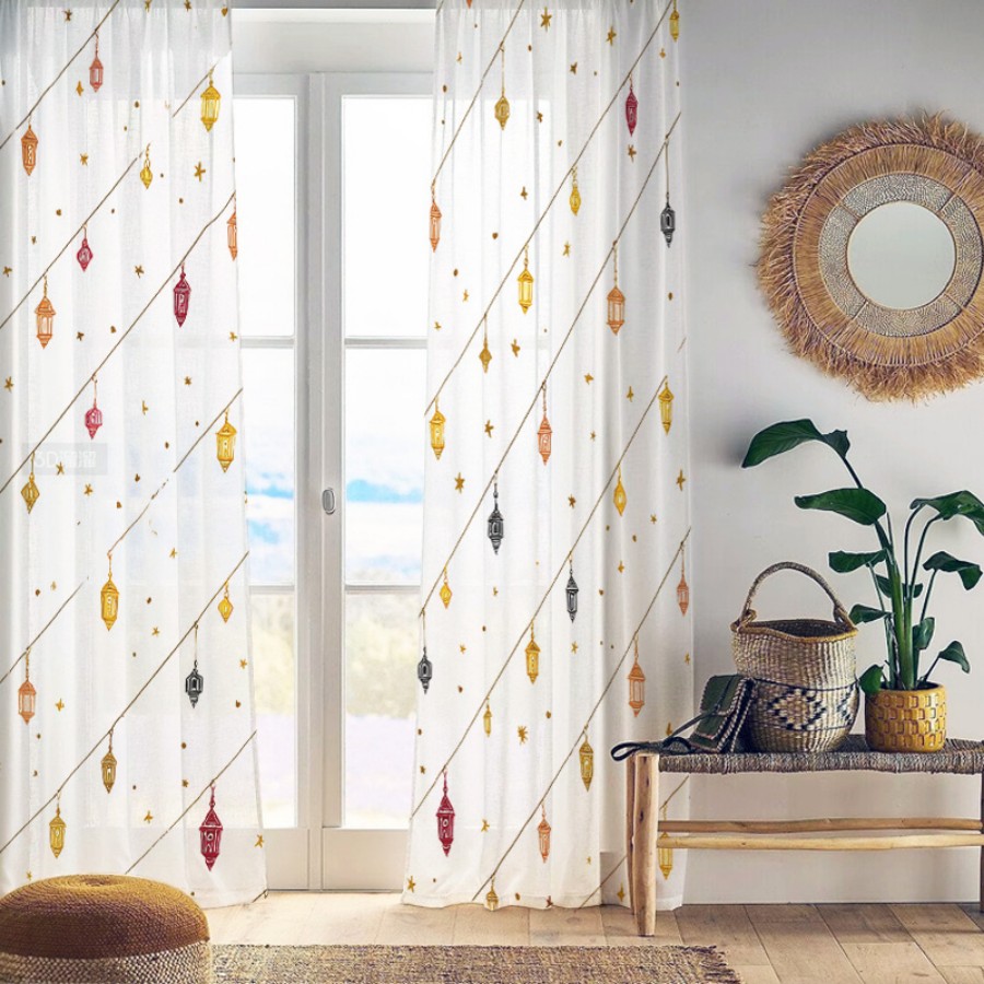 2 Cortinas Transparentes con E - String Curtain Light reseña y precio