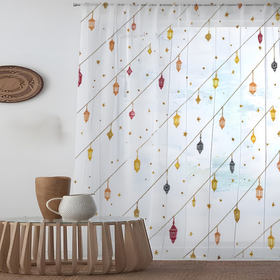 2 Cortinas Transparentes con E - String Curtain Light reseña y precio