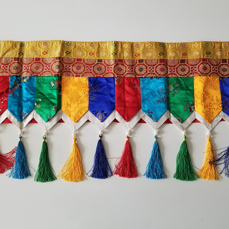 Cortina de Brocado Colorido de - Home Decor Curtains reseña y precio