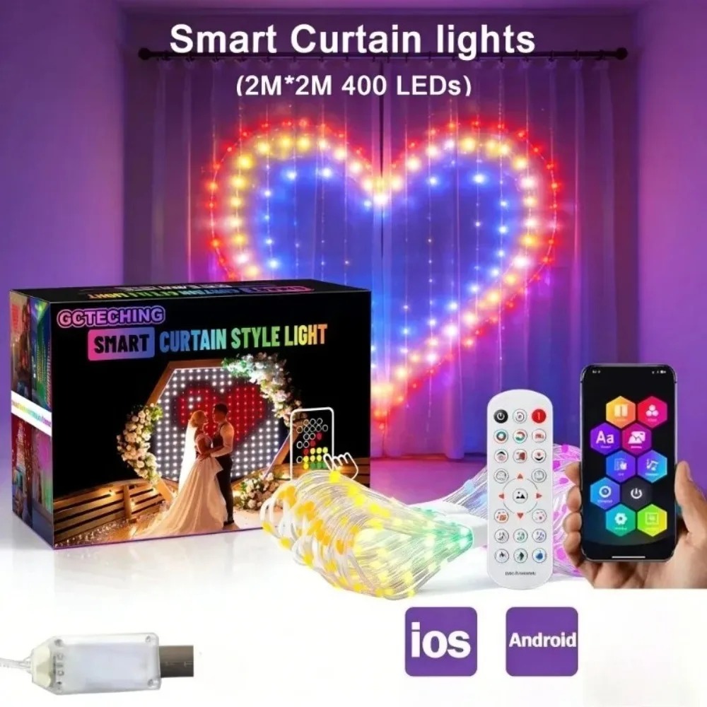 Luces LED Inteligentes de Cort - Home Decor Curtains reseña y precio