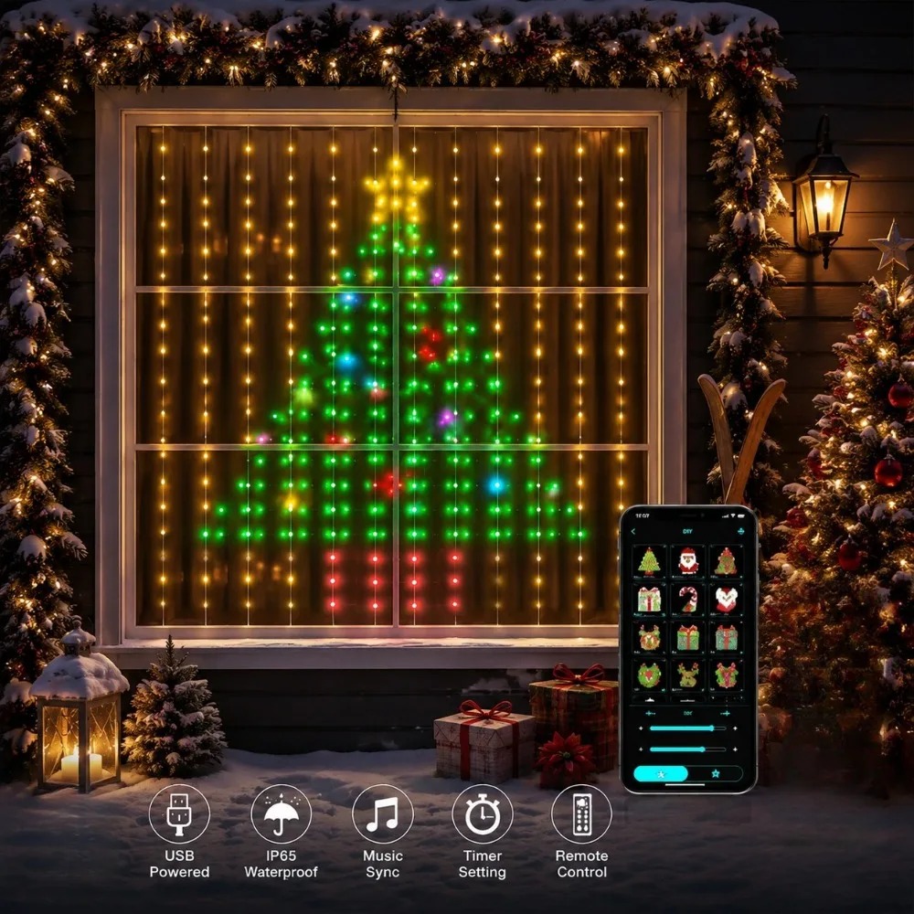Luces LED Inteligentes de Cort - Home Decor Curtains reseña y precio