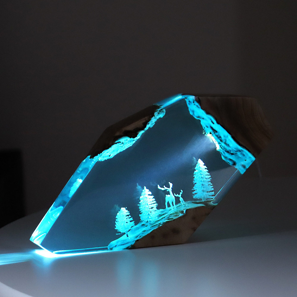 Adorno Luminoso Personalizado  - Home Decor Resin reseña y precio