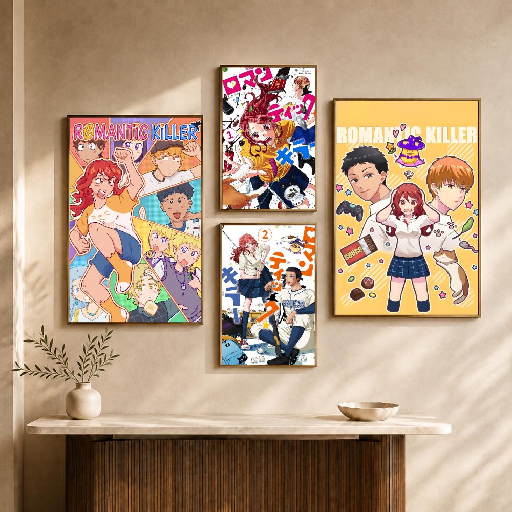 Póster de Anime Romantic Kille - Home Decor Netflix reseña y precio