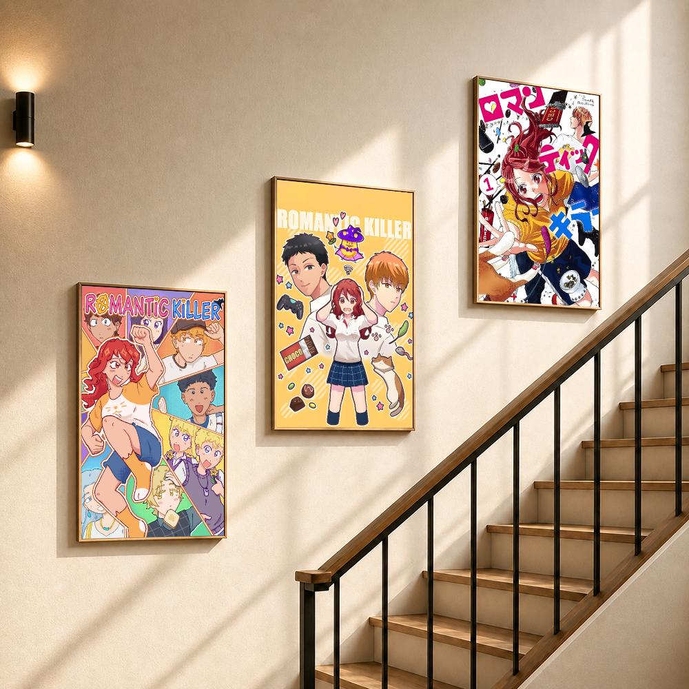 Póster de Anime Romantic Kille - Home Decor Netflix reseña y precio