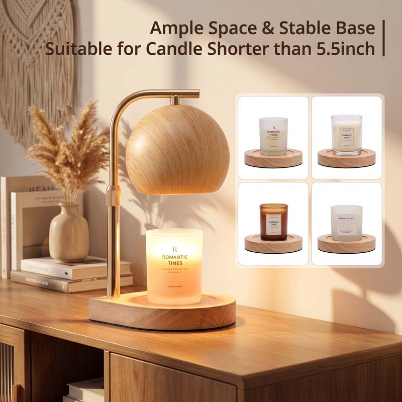 Lámpara Calentadora de Velas d - Home Decor Japandi reseña y precio