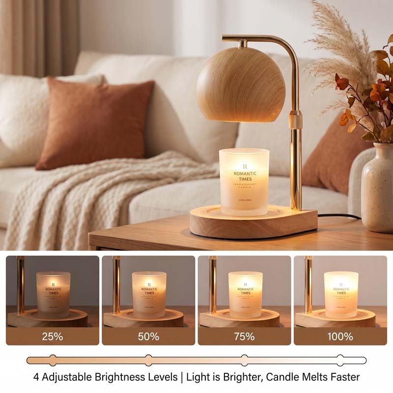 Lámpara Calentadora de Velas d - Home Decor Japandi reseña y precio